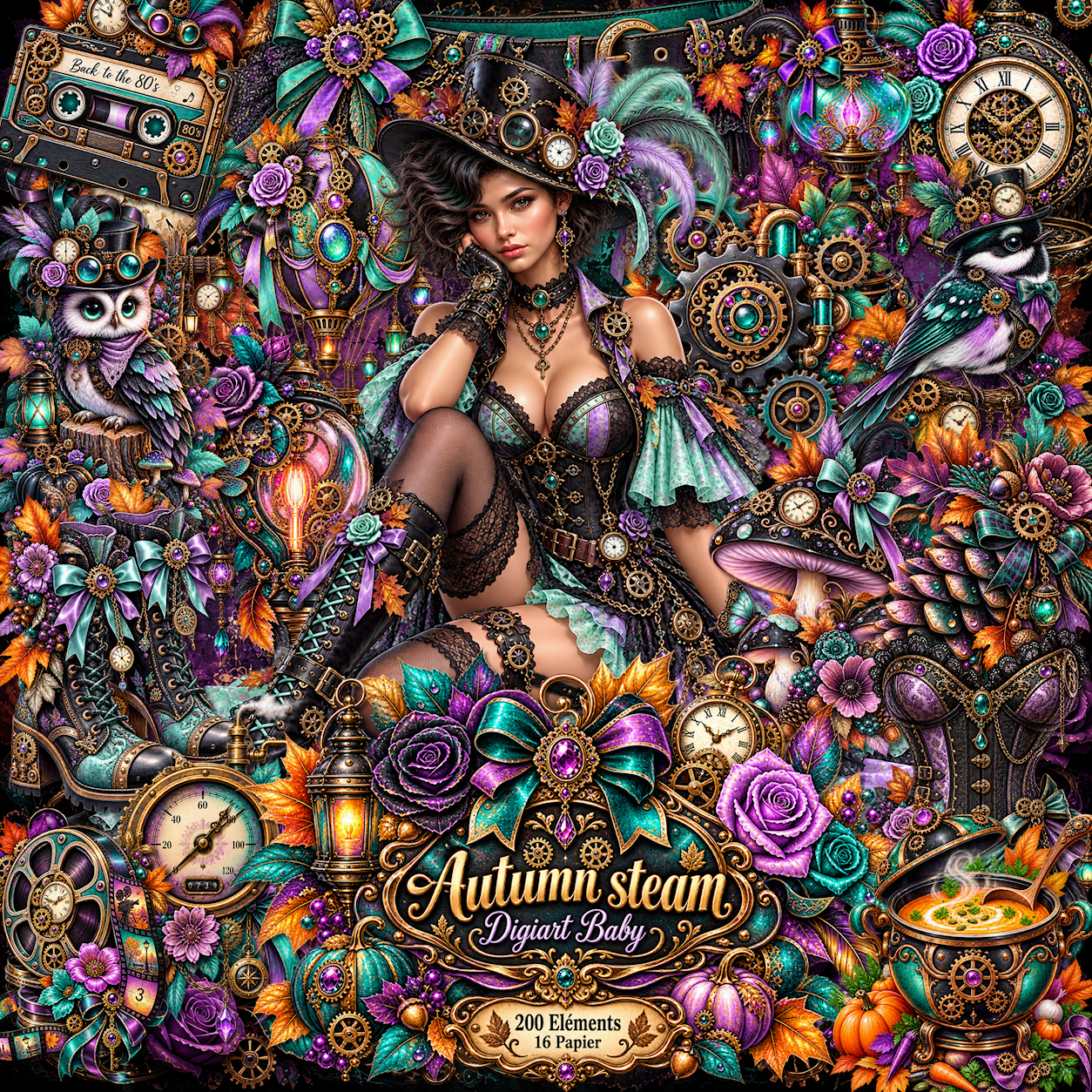 (image for) Autumn steam